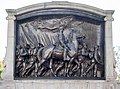 The Robert Gould Shaw Memorial, Boston Common, commemorates Shaw and the Afro-American 54th Massachusetts Volunteer Infantry, St. Gaudens