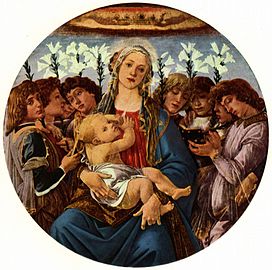 Maria mit dem Kind und singenden Engeln, 1487