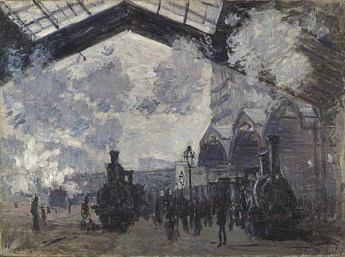 Claude Monet, La Gare Saint-Lazare, 1887