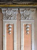 Two pilasters in Lviv, (Ukraine)