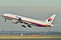 Malaysia Airlines Flight 370 (the missing aircraft, 9M-MRO)