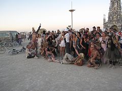 Wedding at Burning Man