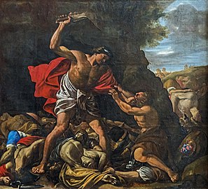 Samson massacrant les Philistins Toulouse Cathedral