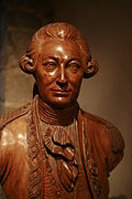 A carving of Charles du Couëdic in the Musée national de la Marine at Brest