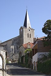 The church of Saint-Sulpice, in Charroux