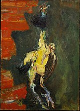 Chicken Hung Before a Brick Wall (1925) oil on canvas, dimensions unknown, Kunstmuseum Bern, Switzerland