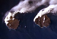 The Eastern Group as seen from outer space in December 1998.