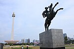 Prince Diponegoro statue, Javanese war leader