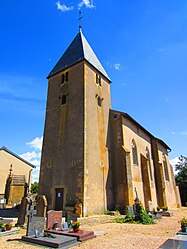 The church in Sillegny