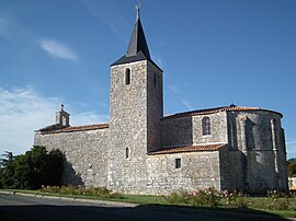 The church in Saint-Vaize