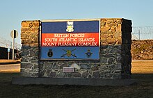RAF Mount Pleasant in the Falkland Islands
