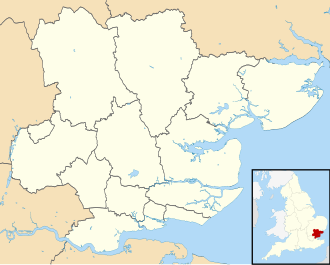 Maps of castles in England by county: B–K is located in Essex