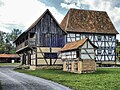 Truchseß-Haus aus Oberhohenried; Großvieh- und Schweinestall aus Herbstadt