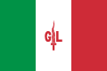Flag of the Colonna Italiana (1936–1945)