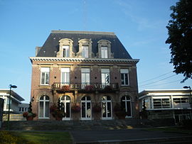 The town hall in Mouvaux