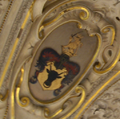 Wieniawa coat of arms in Baranow-Sandomierski castle