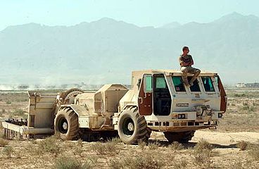 Hydrema mine clearing vehicles use flails.[61]