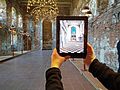 The castle church in augmented reality