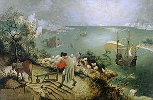 Landschaft mit dem Sturz des Ikarus (Pieter Bruegel der Ältere (fraglich))
