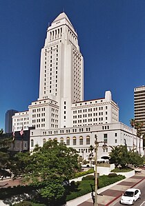 City Hall in Los Angeles, California (1928)