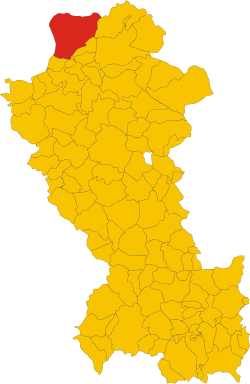Melfi within the Province of Potenza