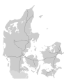 Motorways in Denmark.