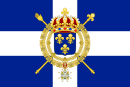 The merchant flag of France (1689 design)