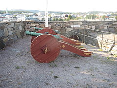 Cannons from the 17th century, the oldest on Odderøya