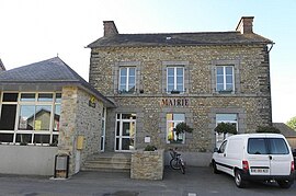 The town hall of Saint-Christophe-des-Bois