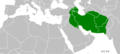 Sasanian Empire (224–651 AD) in 632 AD.