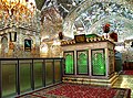 The tomb of Mir Muhammad in the mausoleum
