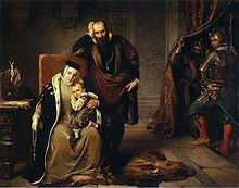 John III, Catherine and young Sigismund in prison