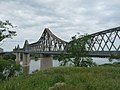 Anghel Saligny Bridge over the main branch of the Danube