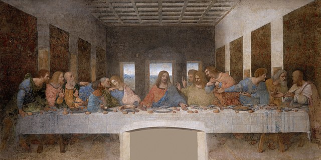 The Last Supper by Leonardo da Vinci – Clickable Image
