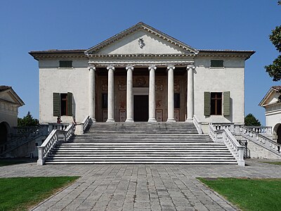 Clarity and harmony. Villa Badoer (1556–1563), an early use by Palladio of the elements of a Roman temple