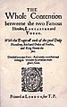 King Henry VI Teile 2 und 3. Fälschung (1619).
