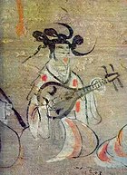 Lute in China, 384–441 AD