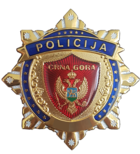 Badge of Montenegrin Police Officers