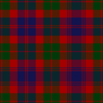 Band tartan of 42nd Black Watch and 93rd Sutherland Highlanders
