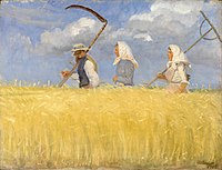 Harvesters, Anna Ancher, 1905