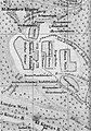Ausschnitt der Brockenkarte von 1849 des Brockenwirtes Carl Eduard Nehse