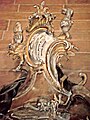 Hohenecker Wappen in Rokokodarstellung (Wormser Dom, Epitaph Bischof Landolf von Hoheneck)