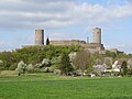 Eine Großburg mit zwei Bergfrieden: Die hessische Burg Münzenberg