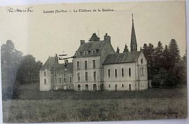 The chateau of La Gastine in 1920