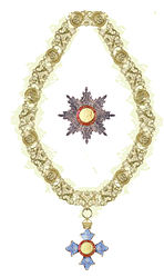 Collar and Star of a Knight or Dame Grand Cross of the Order