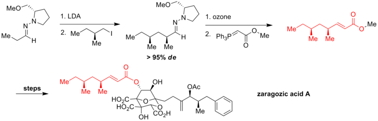 Synthesis of Zaragozic Acid