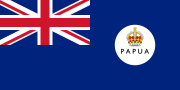 Flag of the Territory of Papua, 1906–1949