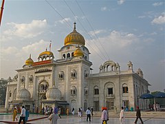 Gurudwara Bangla Sahib is located in Delhi. India's capital and second-largest city with nearly 20 million inhabitants, Delhi was home to 570,581 Sikhs at the 2011 census, the largest municipal Sikh population in the world.