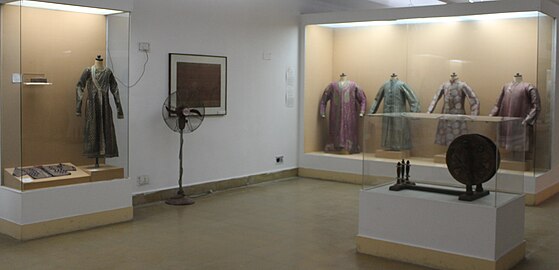 View of the Textiles Gallery