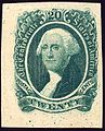 George Washington 20 cent CSA 1863